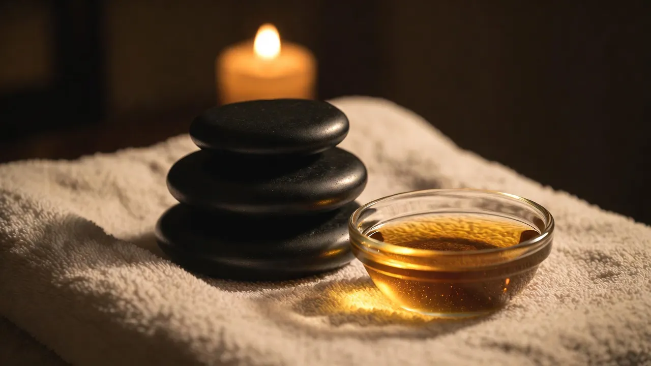 Bronze Beauty Bar business background image